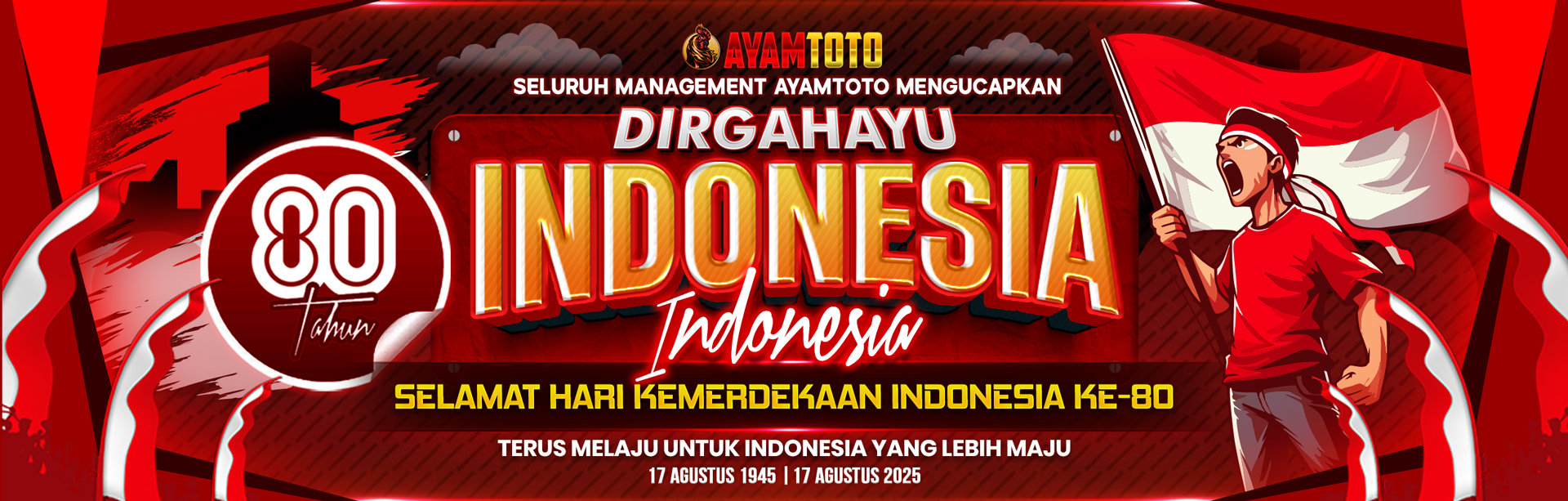 SELAMAT HARI KEMERDEKAAN KE 80