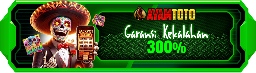 BONUS GARANSI KEKALAHAN 300%