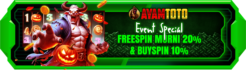 EVENT FREESPIN 20% DAN BUYSPIN 10%