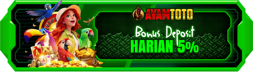 BONUS DEPOSIT HARIAN 5%